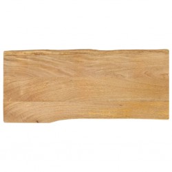 Sonata H Плот за маса, 80x40x2,5 см, жив ръб, масивно дърво манго - Части за Маси