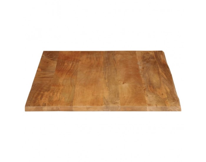 Sonata H Плот за маса, жив ръб, 90x80x3,8 см, масивно дърво манго