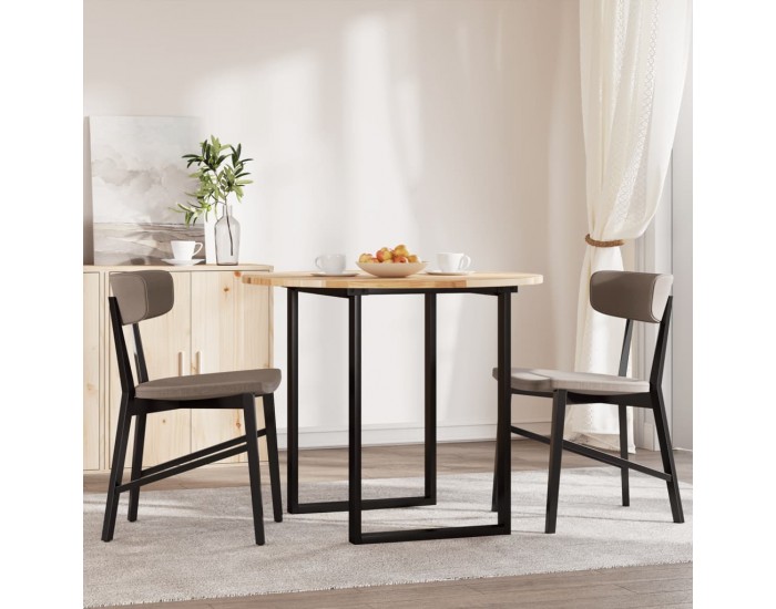 Sonata H Плот за маса, кръгъл, Ø90x2 см, акациево дърво масив