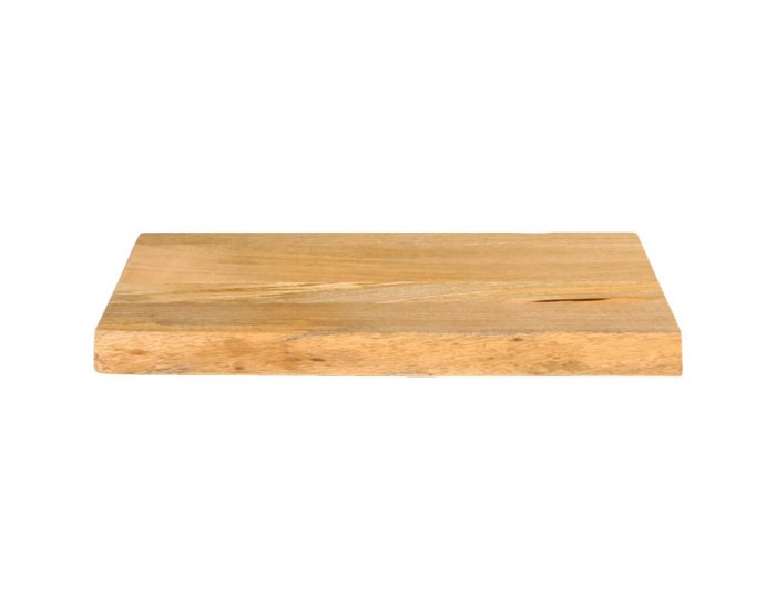Sonata H Плот за маса, жив ръб, 40x20x2,5 см, масивно дърво манго