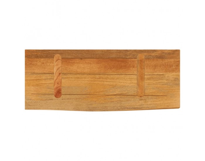 Sonata H Плот за маса, жив ръб, 70x20x2,5 см, масивно дърво манго