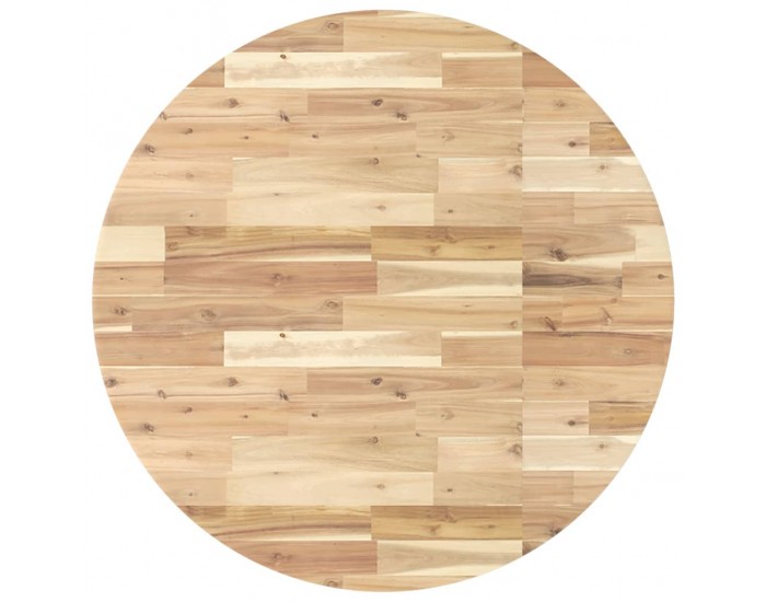 Sonata H Плот за маса, кръгъл, Ø90x4 см, акациево дърво масив