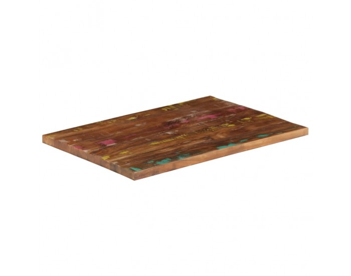 Sonata H Плот за маса 70x50x3,8 см правоъгълен регенерирано дърво масив