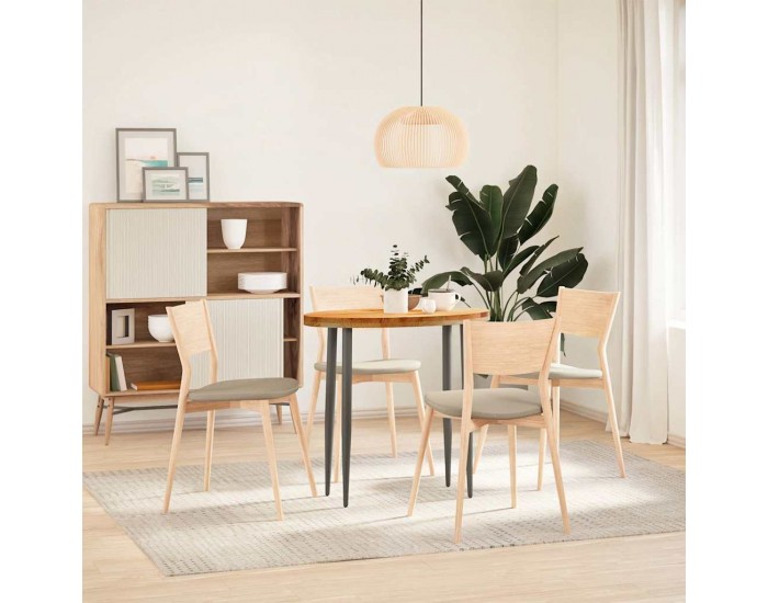 Sonata H Плот за маса, светлокафяв, 80x40x4 см, дъб масив, овална