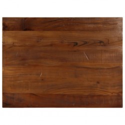 Sonata H Плот за маса 80x60x2,5 см правоъгълен регенерирано дърво масив - Маси