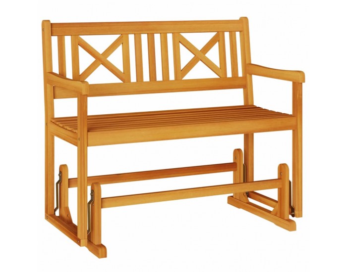 Sonata H Скамейка Глайдер за Градина Кафяво 110 x 59 x 97см