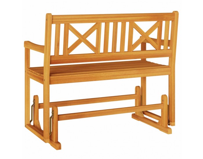 Sonata H Скамейка Глайдер за Градина Кафяво 110 x 59 x 97см