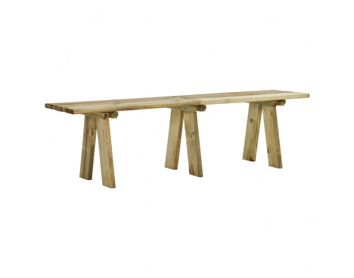 Sonata H Градинска пейка, 160 см, импрегнирано борово дърво масив