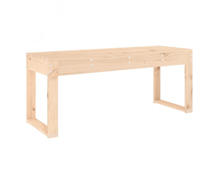 Sonata H Градинска пейка, 110x38x45 см, борово дърво масив