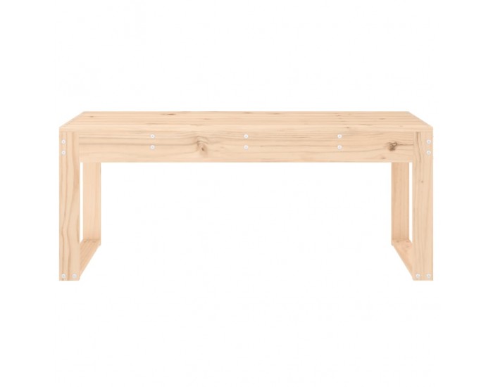 Sonata H Градинска пейка, 110x38x45 см, борово дърво масив