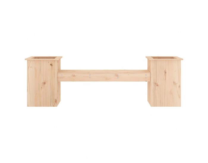 Sonata H Пейка със саксии, 184,5x39,5x56,5 см, борово дърво масив