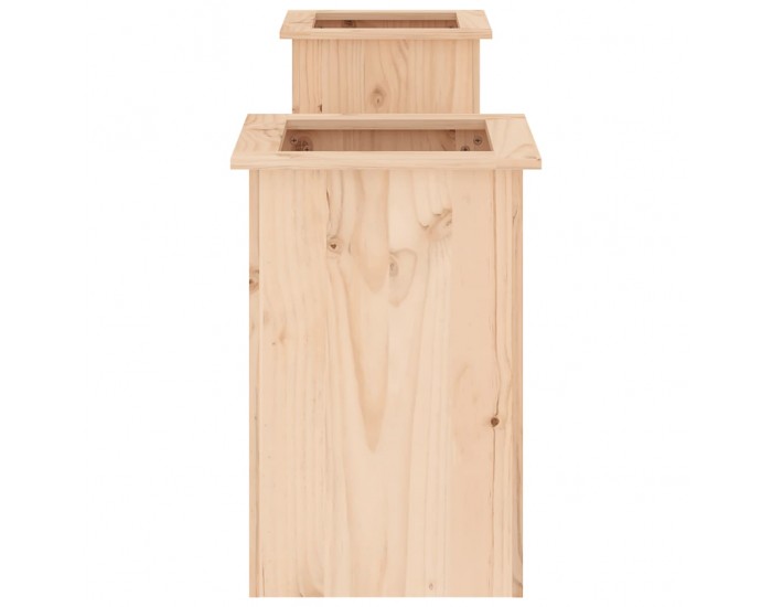 Sonata H Пейка със саксии, 184,5x39,5x56,5 см, борово дърво масив