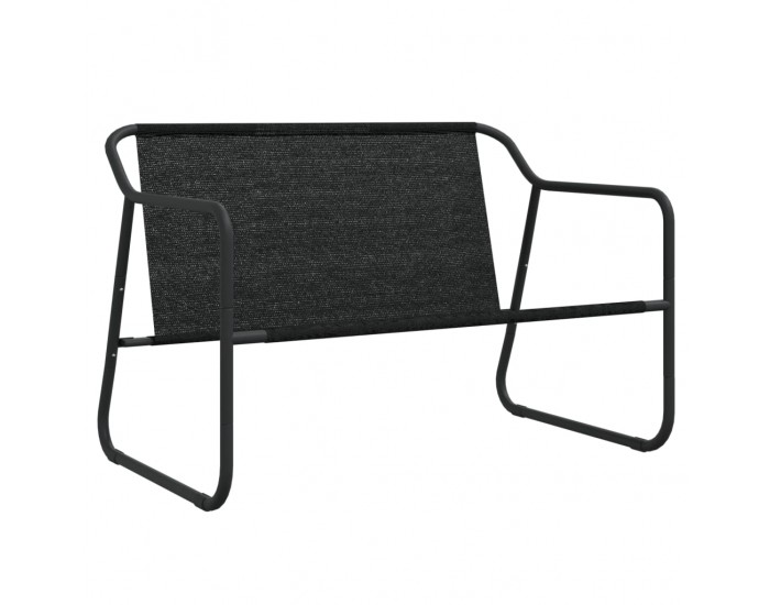 Sonata H 2-местна градинска пейка с възглавница антрацит стомана