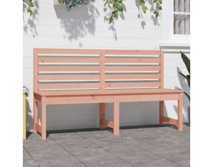 Sonata H Градинска пейка 157,5 см масивна дугласка дървесина