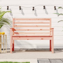 Sonata H Градинска пейка 109x48x91,5 см масивна дугласка дървесина - Градински Дивани и Пейки