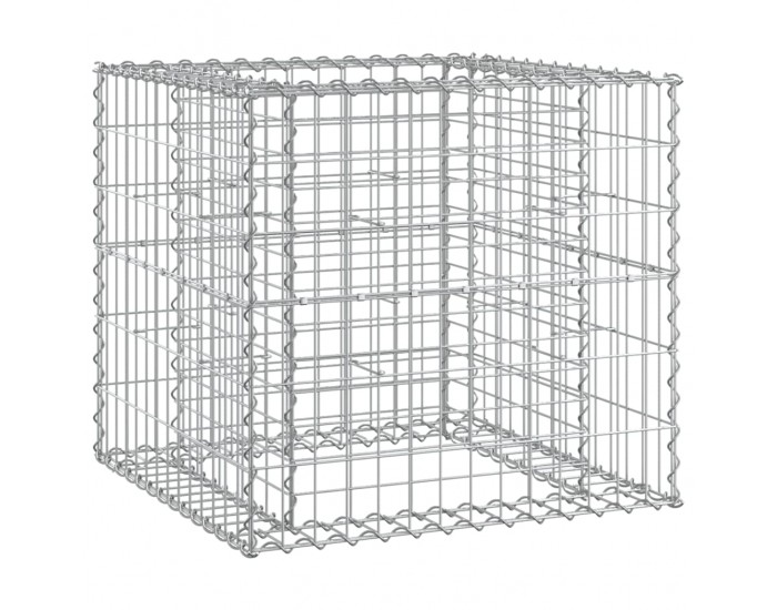 Sonata H Градинска пейка с кошница габион импрегнирана борова дървесина