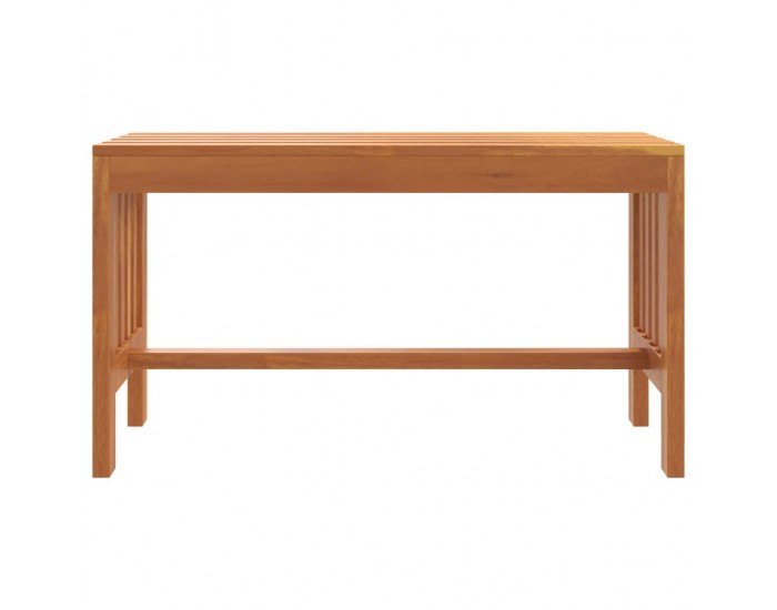 Sonata H Градинска пейка, 80 см, масивно дърво евкалипт