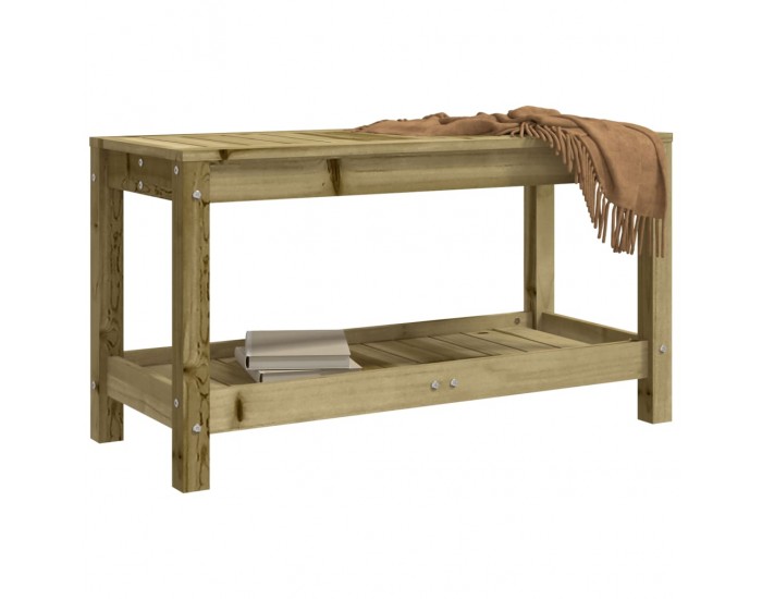 Sonata H Градинска пейка, 82,5x35x45 см, импрегнирано борово дърво