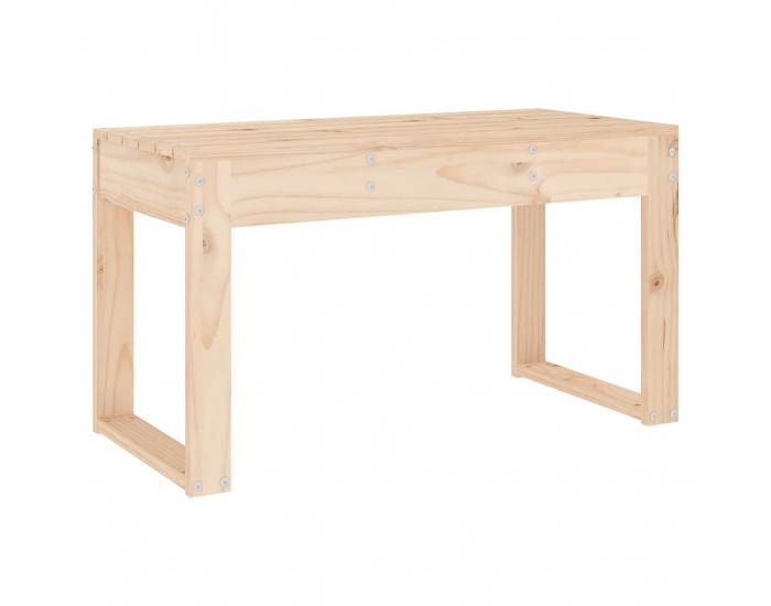 Sonata H Градинска пейка, 80x38x45 см, борово дърво масив