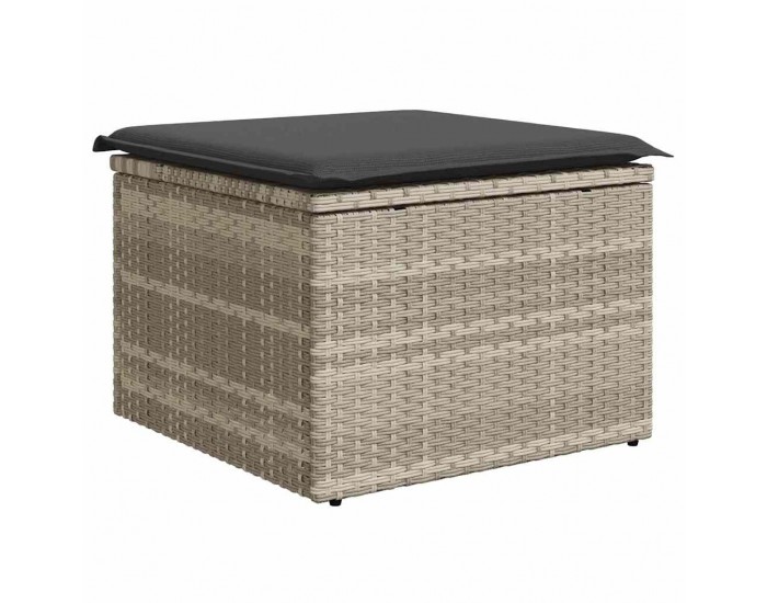 Sonata H Градински Софа Комплект 4 pcs Сив 55 x 55 x 37см полиратан