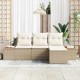 Sonata H с възглавница Регулирума 4 pcs Бежово 239 x 117 x 37 см