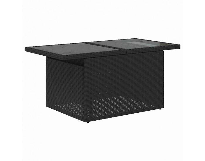 Sonata H Градински Софа Комплект 5 pcs Черно 100 x 55 x 73 см