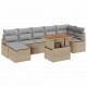 Sonata H Комплект за хранене в градината 8 pcs Бежово и сиво