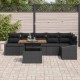 Sonata H Комплект за хранене в градината Черен и кафяв 100 x 55 x 73 см