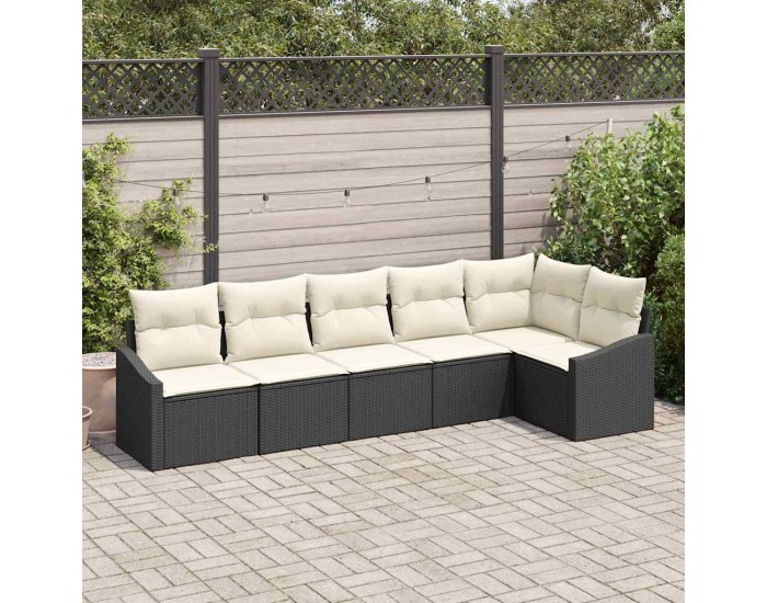 Sonata H Комплект за хранене в градината 6 pcs Черен и кремав