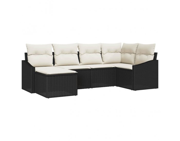 Sonata H Комплект за хранене в градината 6 pcs Черен и кремав