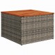 Sonata H Градински Софа Комплект с възглавница 9 pcs Сив 55 x 55 x 37 см