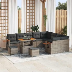 Sonata H Градински Софа Комплект 12 pcs Сив 90 x 55 x 71 cm - Градински Дивани и Пейки