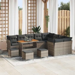 Sonata H Градински Софа Комплект 13 pcs Сив 110 x 55 x 71 см - Градина