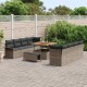 Sonata H Градински Софа Комплект 11 pcs Сив 100 x 100 x 71 cm