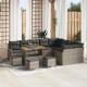 Sonata H Градински Софа Комплект 13 pcs Сив 110 x 55 x 71 см
