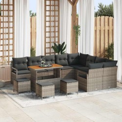 Sonata H Градински Софа Комплект 13 pcs Сив 110 x 55 x 71 см - Градина