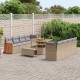 Sonata H Градински Софа Комплект 11 pcs Бежово 100 x 100 x 71 cm