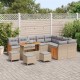 Sonata H Градински Софа Комплект 13 pcs Бежово и светло сиво