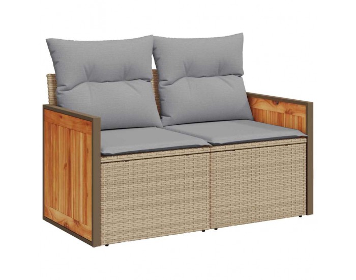 Sonata H Градински Софа Комплект 13 pcs Бежово и светло сиво