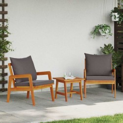 Sonata H Бистро комплект Кафяво 45 x 45 x 38см - Градински Дивани и Пейки