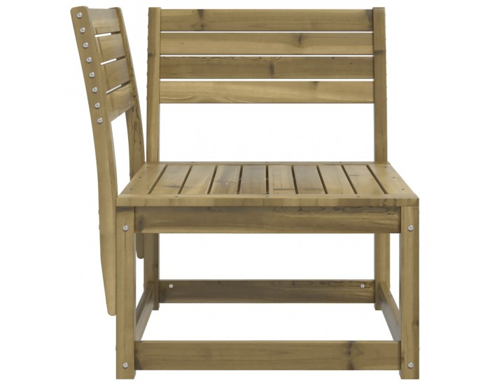 Sonata H Градински ъглов диван, 73x73x78 см, импрегниран бор