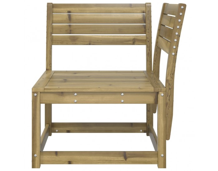 Sonata H Градински ъглов диван, 73x73x78 см, импрегниран бор