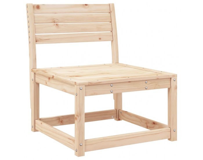 Sonata H Градински диван с възглавници, борово дърво масив