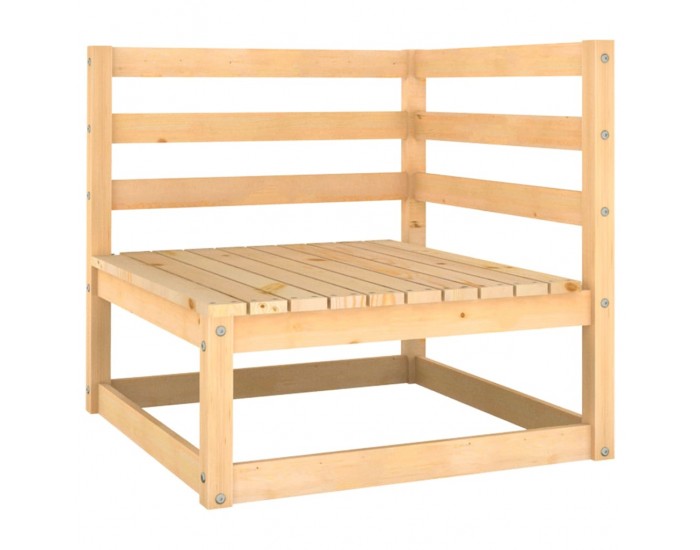 Sonata H Градински 2-местен диван, борово дърво масив