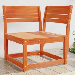 Sonata H Градински ъглов диван, восъчнокафяв, 73x73x78 см, бор масив - Градински Дивани и Пейки