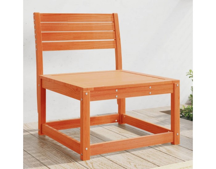 Sonata H Градински диван, восъчнокафяв, бор масив