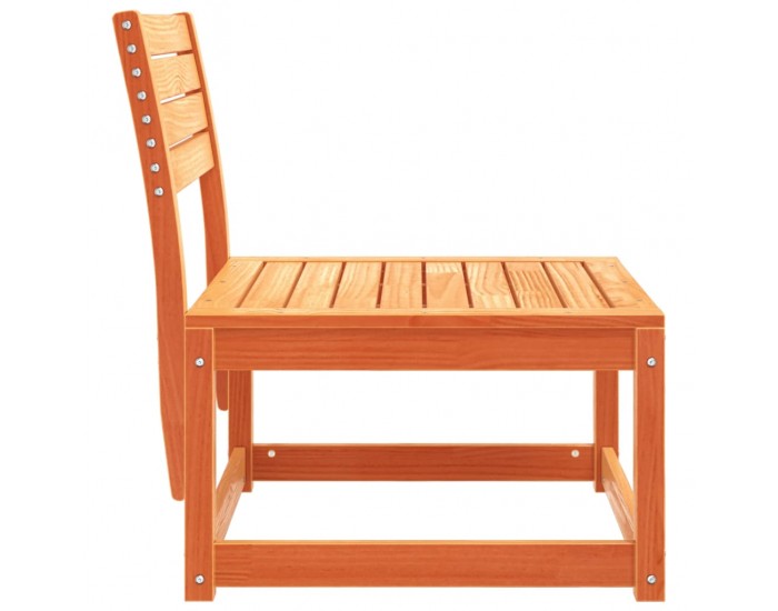 Sonata H Градински диван, восъчнокафяв, бор масив