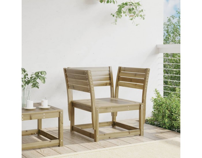 Sonata H Градински стол, импрегнирана борова дървесина