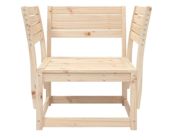 Sonata H Градински стол, борово дърво масив