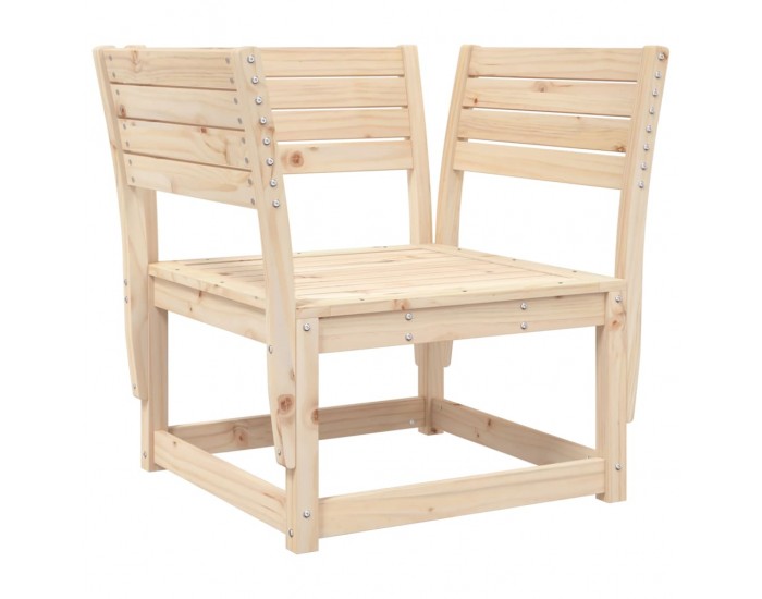 Sonata H Градински стол, борово дърво масив